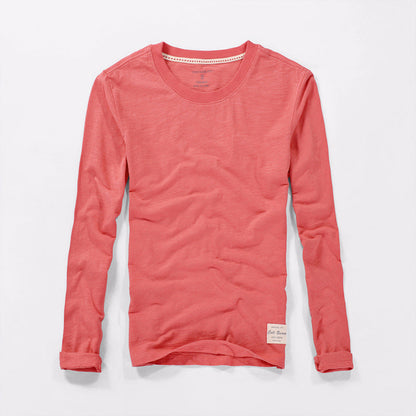 Herren Bluse Langarm aus Baumwolle Bequem