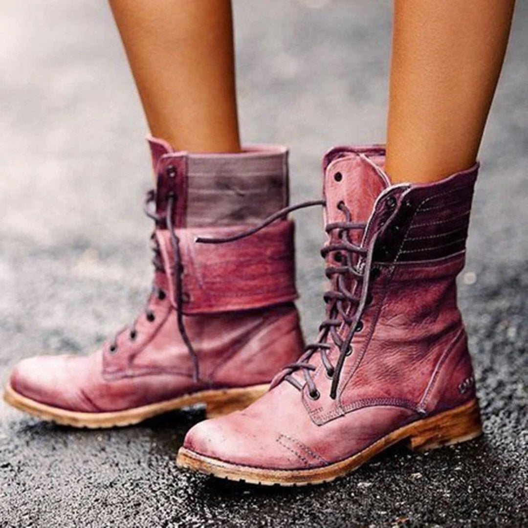 Warme Winterstiefel Bequem Damen