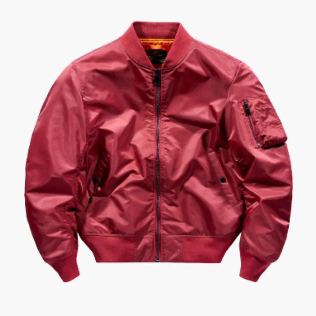 Reißverschluss Bomberjacke für Herren 1