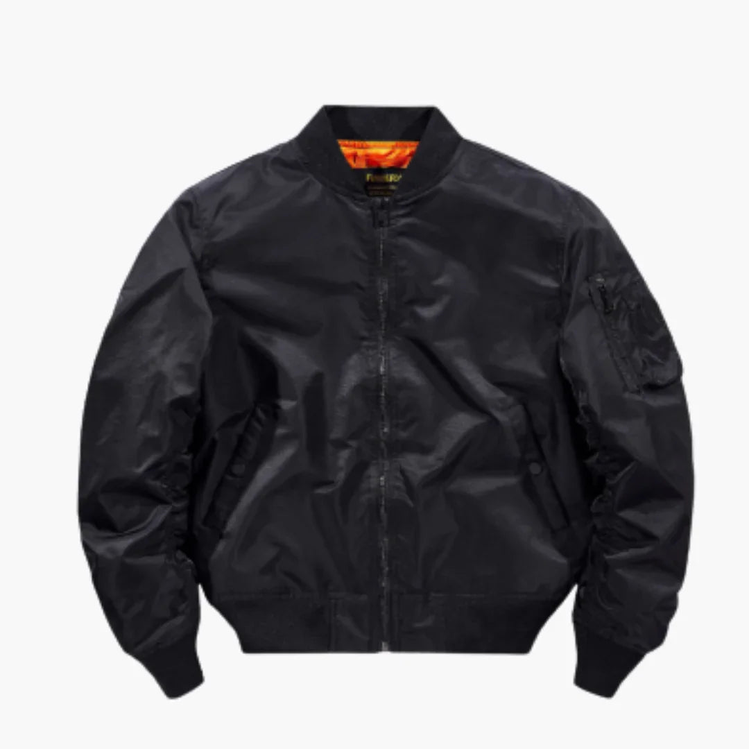 Reißverschluss Bomberjacke für Herren 3