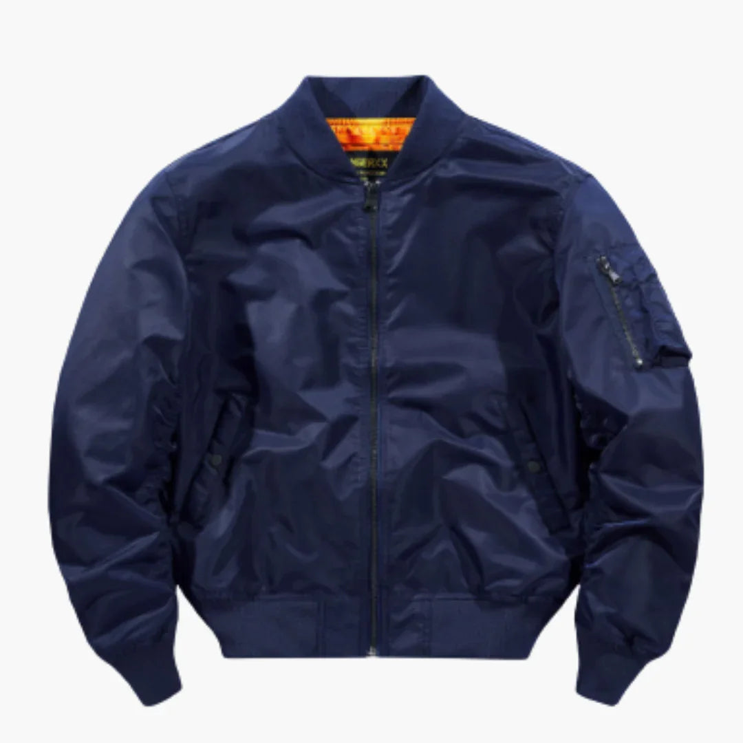 Reißverschluss Bomberjacke für Herren 4
