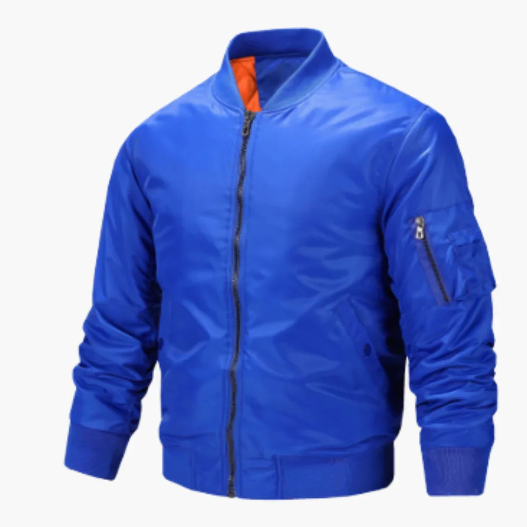 Reißverschluss Bomberjacke für Herren 6