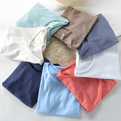 Herren T-Shirt Sommer Leicht Klassisch - BerlinGlamour