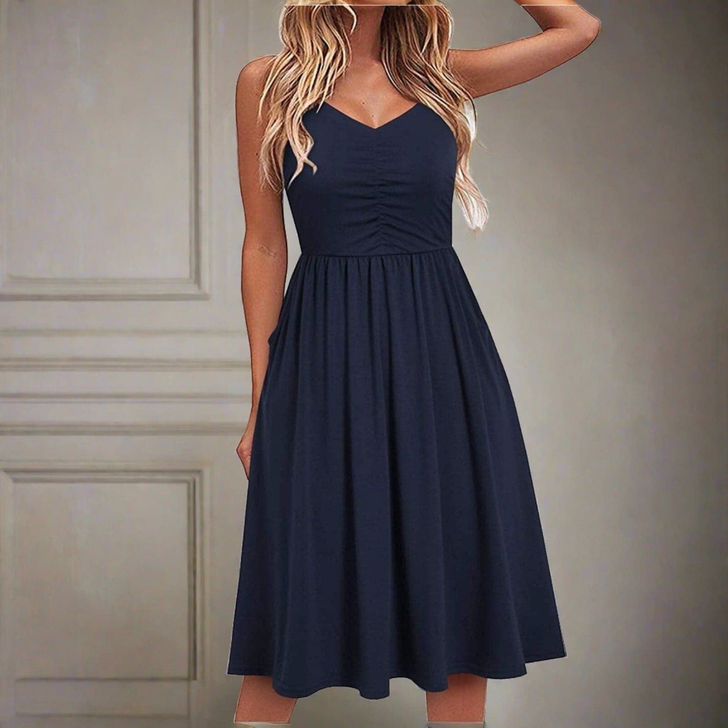 Sommerkleid Elegant Midikleid Damen Kleid