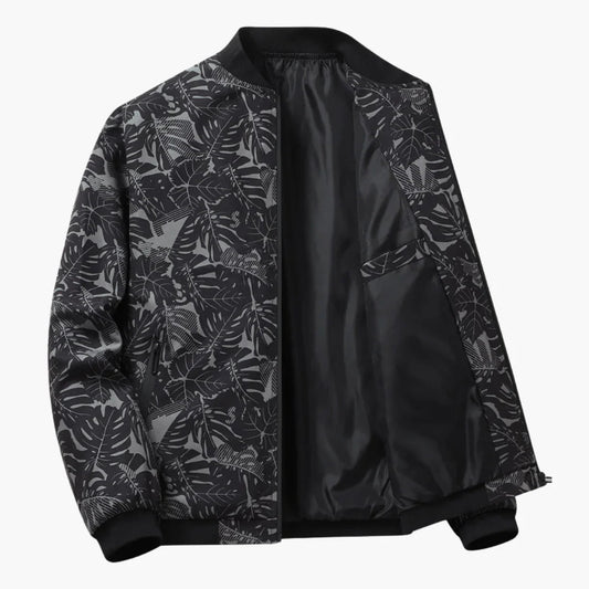 Rippbündchen Bomberjacke für Herren 0
