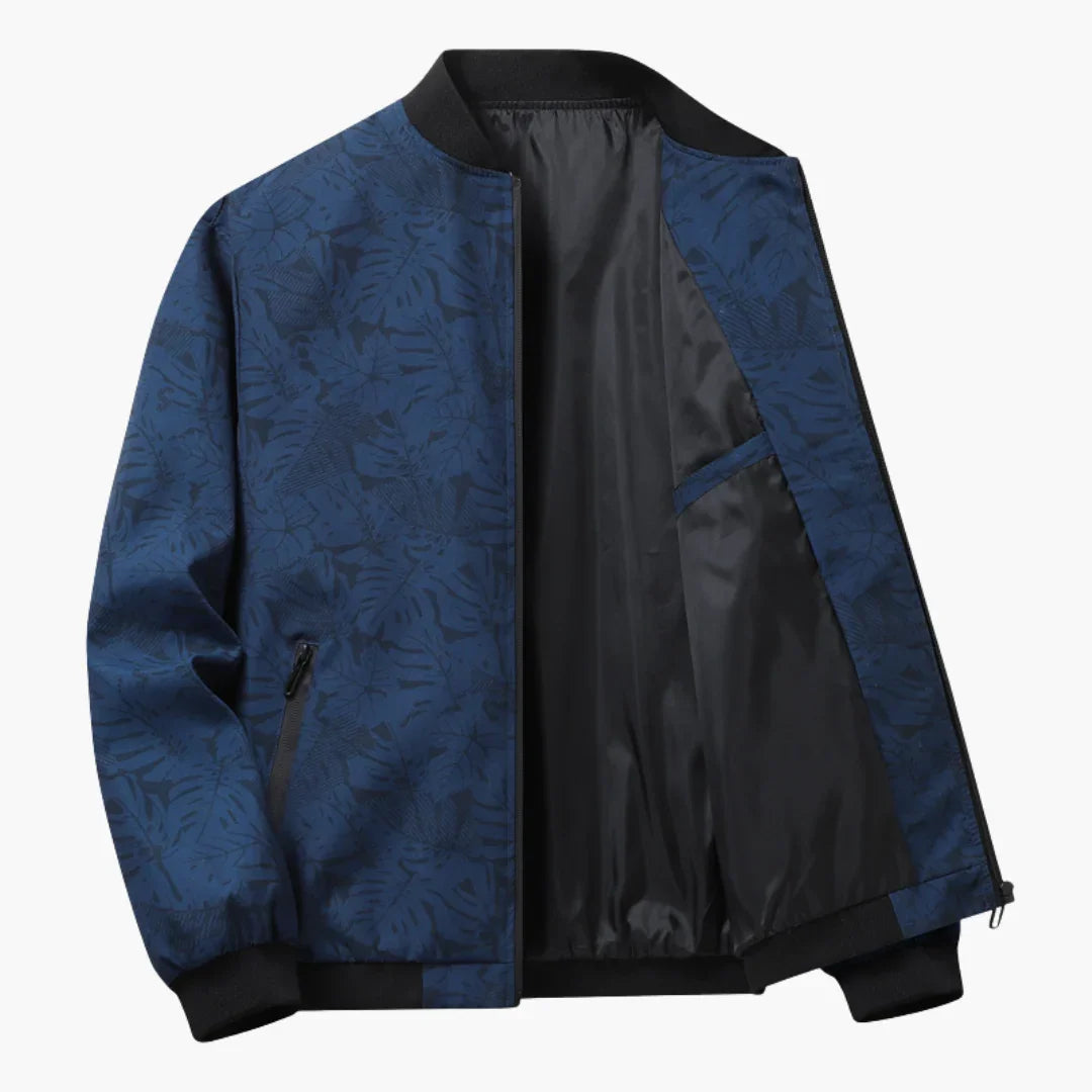 Rippbündchen Bomberjacke für Herren 1