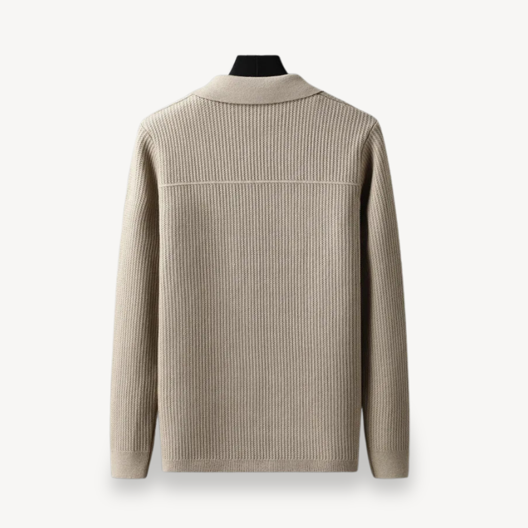 Rippstrick-Cardigan für Herren 3