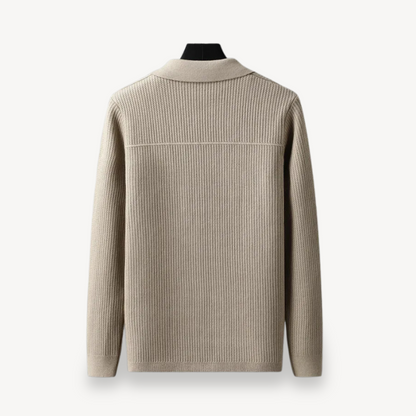 Rippstrick-Cardigan für Herren 3
