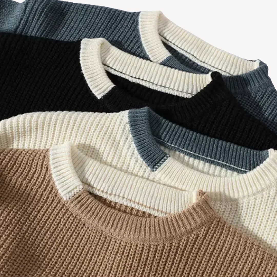 Rippstrickpullover für Herren | Loravelle 5