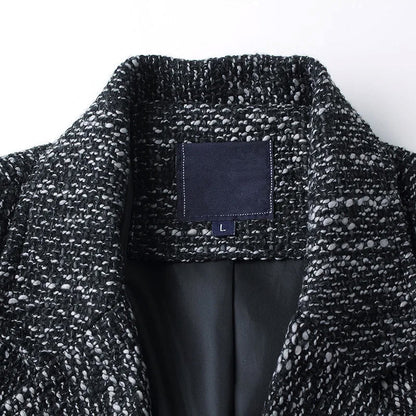 Lazio Wollmantel Damen Warm Elegant