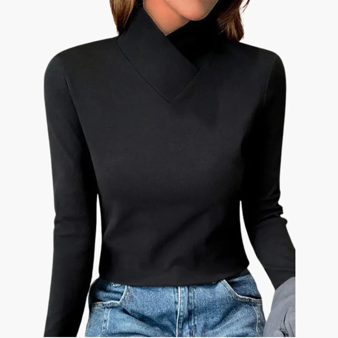 Rollkragen Pullover für Damen 0