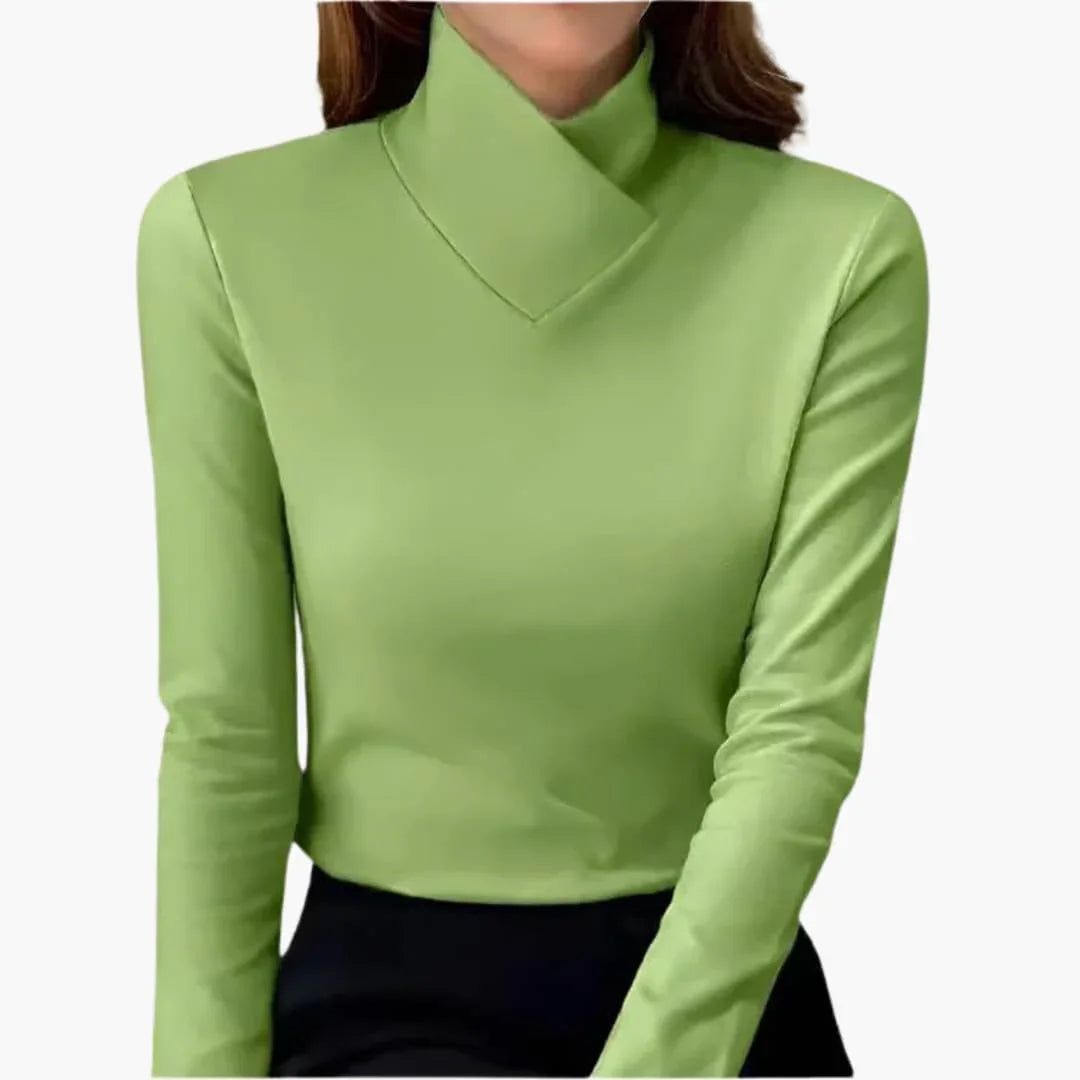 Rollkragen Pullover für Damen 1
