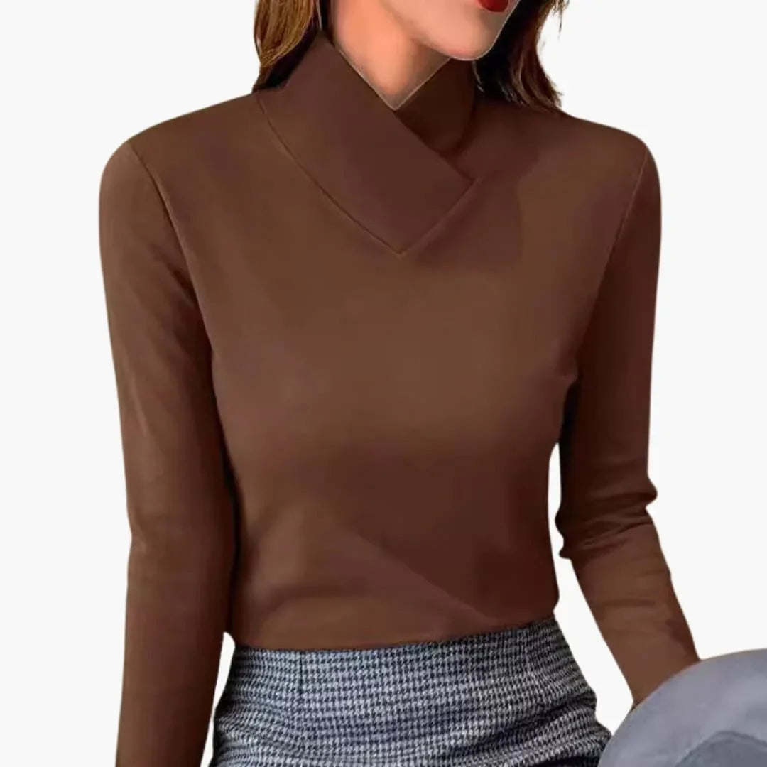 Rollkragen Pullover für Damen 3