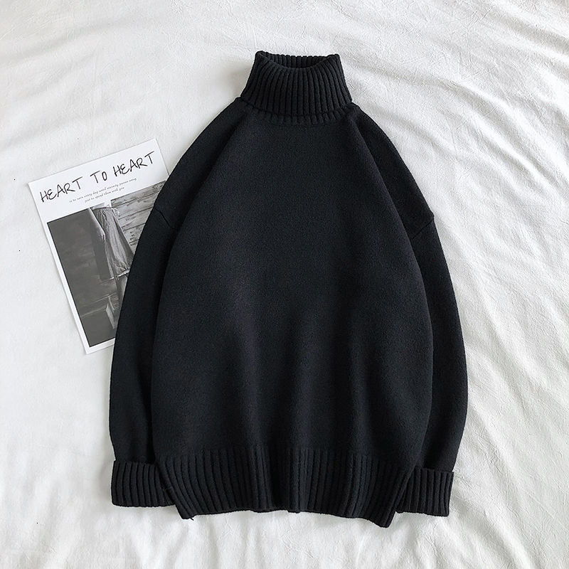 Herren Rollkragenpullover Große Größen Übergröße Strick - BerlinGlamour