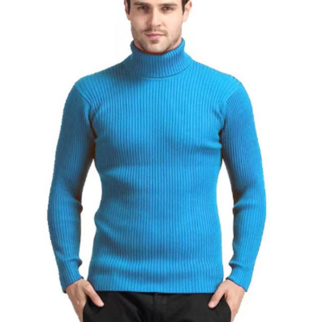Herren Rollkragenpullover Slim Fit Modern - BerlinGlamour