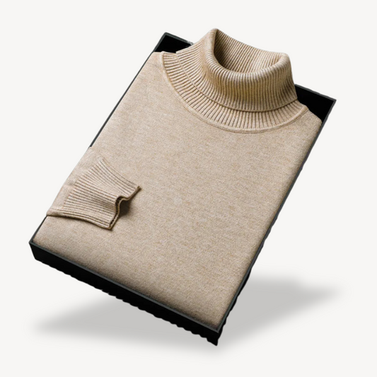 Rollkragenpullover aus Wollmischung für Herren | Loravelle 0