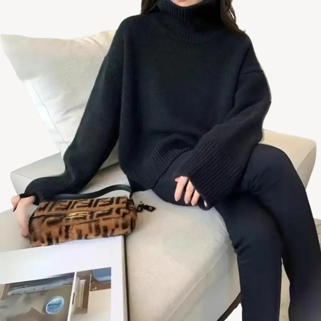 Rollkragenpullover für Damen | Loravelle 0