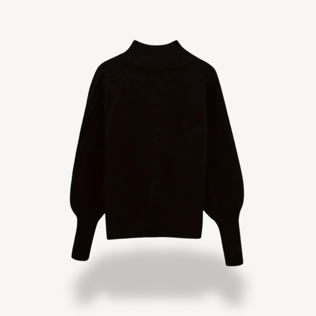 Rollkragenpullover mit Zopfmuster für Damen | Loravelle 6