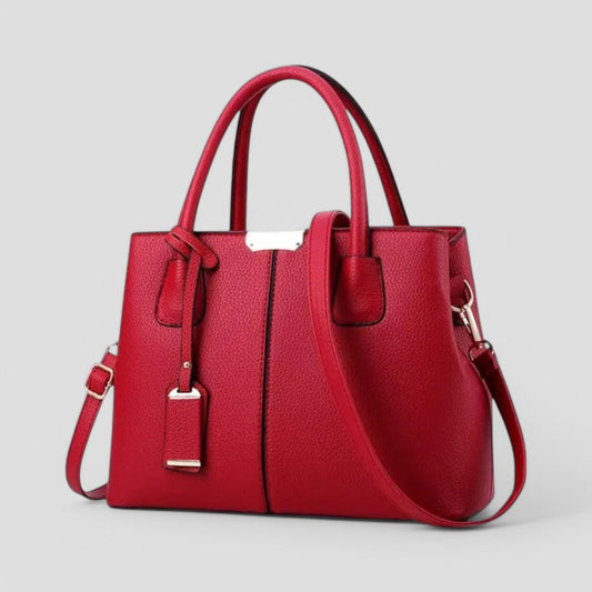 Ruhige Luxus-Lederhandtasche für Damen im Designer-Stil 0