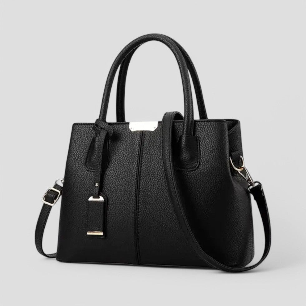 Ruhige Luxus-Lederhandtasche für Damen im Designer-Stil 2