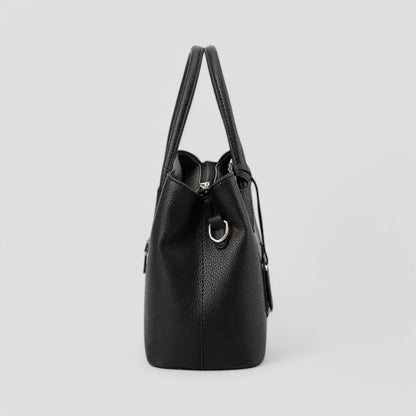 Ruhige Luxus-Lederhandtasche für Damen im Designer-Stil 6