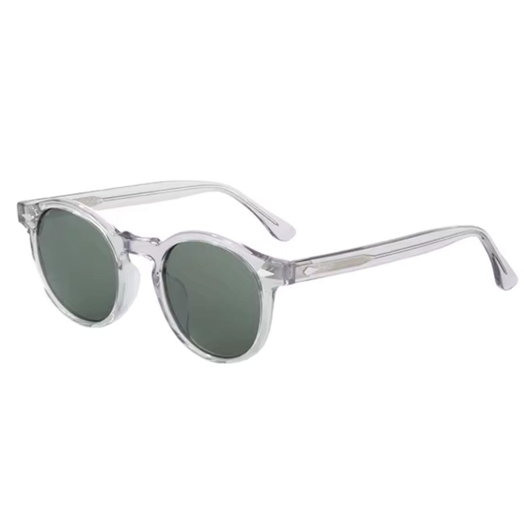 Herren Sonnenbrille Rund Polarisiert UV Schutz Trendy - BerlinGlamour