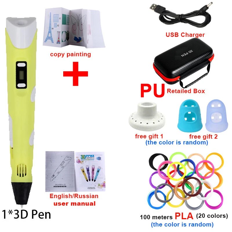 Kinder Doodle Stift 3D Smart Farbe Malen
