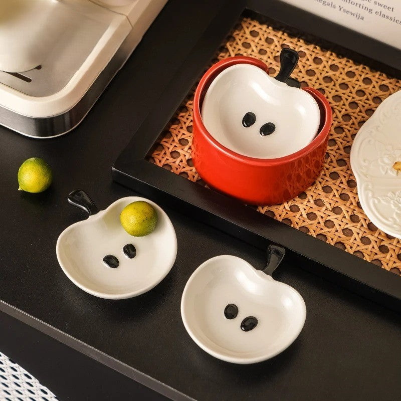 Apfelteller Snackteller Lecker Obstform