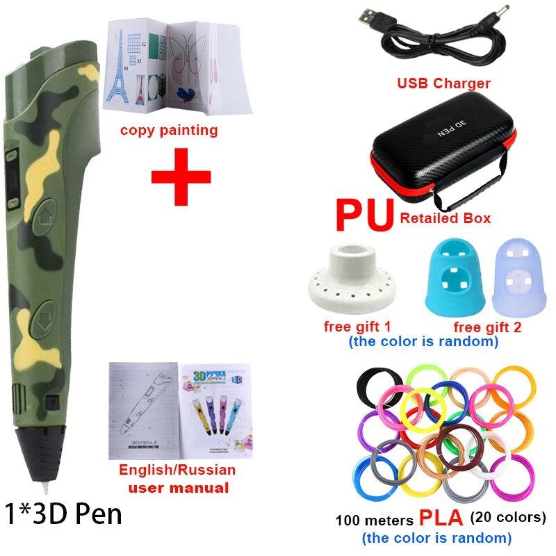 Kinder Doodle Stift 3D Smart Farbe Malen