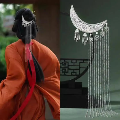 Mondform Haarklammer Mystic Glitzer