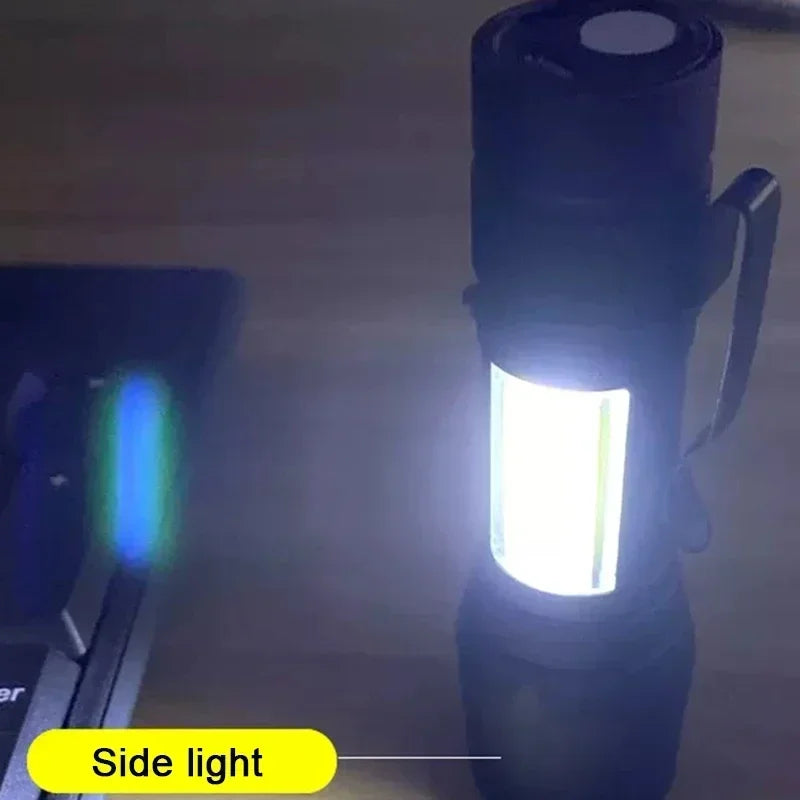 Taschenlampe Klein Wiederaufladbar Taktische LED Lampe
