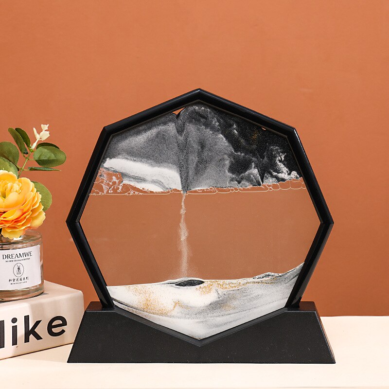 Dekor Steine Hexagon Sand Farbe Fließend Modern