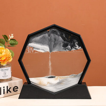 Dekor Steine Hexagon Sand Farbe Fließend Modern