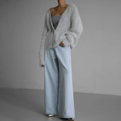 Elegante Damen Strickjacke Modern