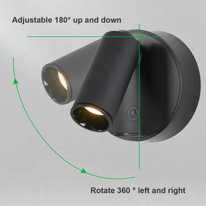 Magnetische LED Wandlampe Kabellos Wiederaufladbar Dimmbar