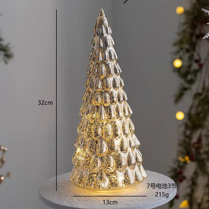 Weihnachtsbaum Lampe LED Frosted Glass Modern