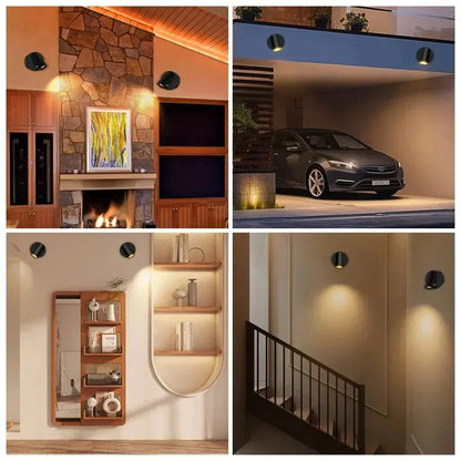 Magnetische LED Wandlampe Kabellos Wiederaufladbar Dimmbar
