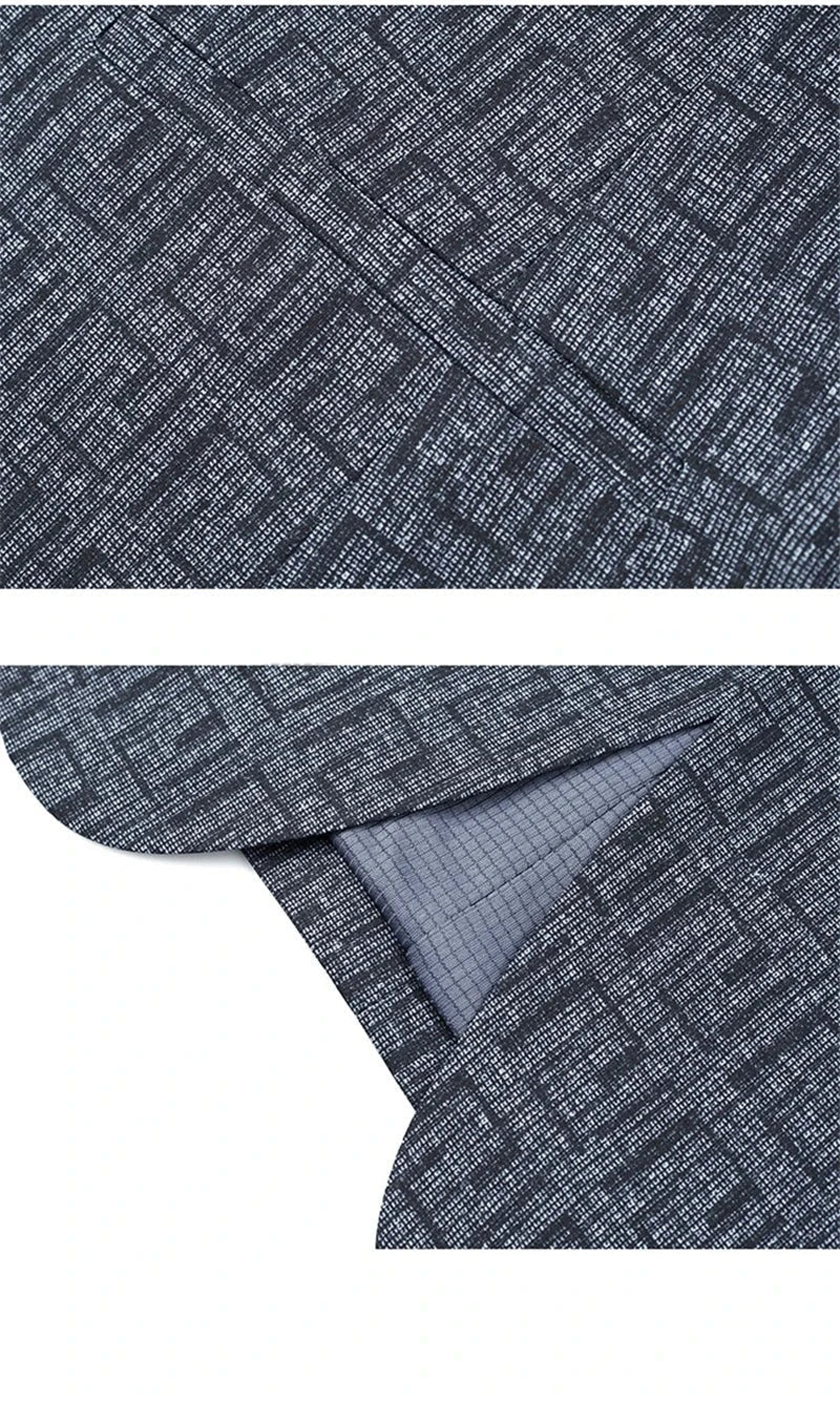 Herren Blazer Modern Geometrisches Muster Schmal