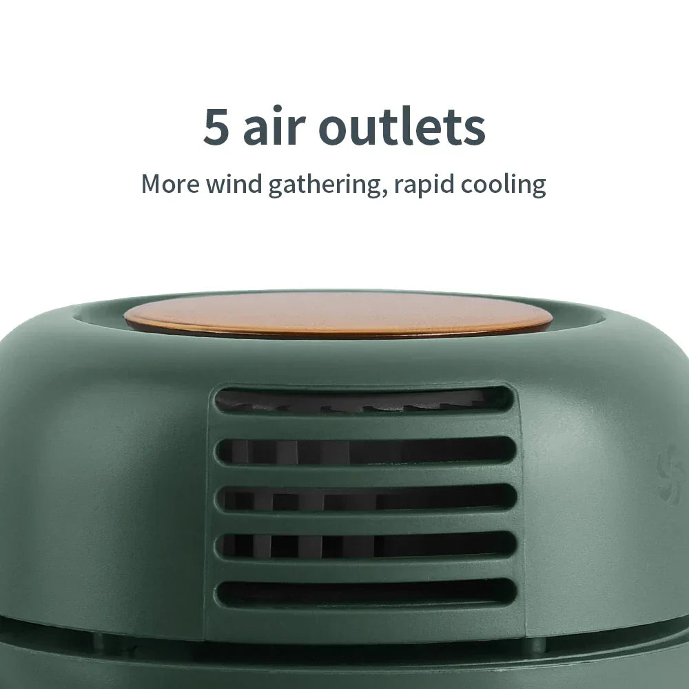Taillenventilator Kühler Wiederaufladbar Clip-On