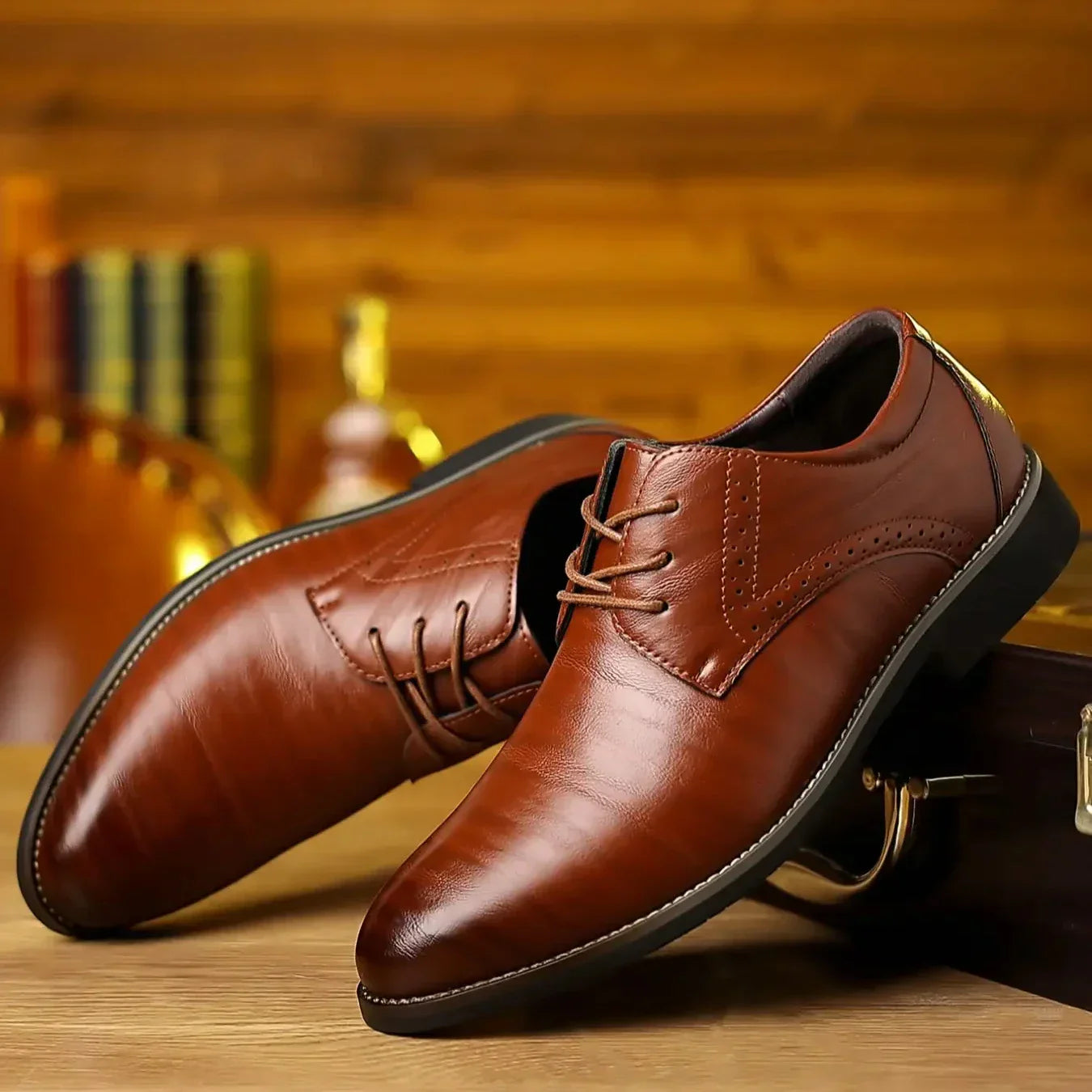 Herren Schnürschuhe Elegant Business Schuhe Komfort - BerlinGlamour
