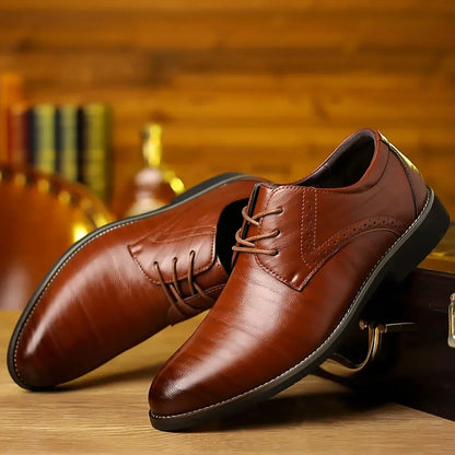 Herren Schnürschuhe Elegant Business Schuhe Komfort - BerlinGlamour