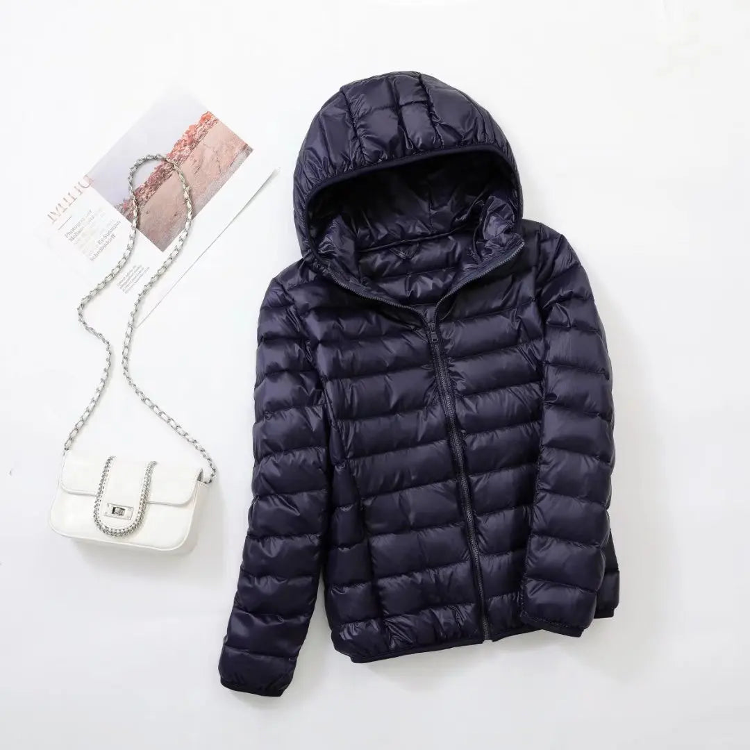 Daunenjacke Kapuzenjacke Warm Winter Damen
