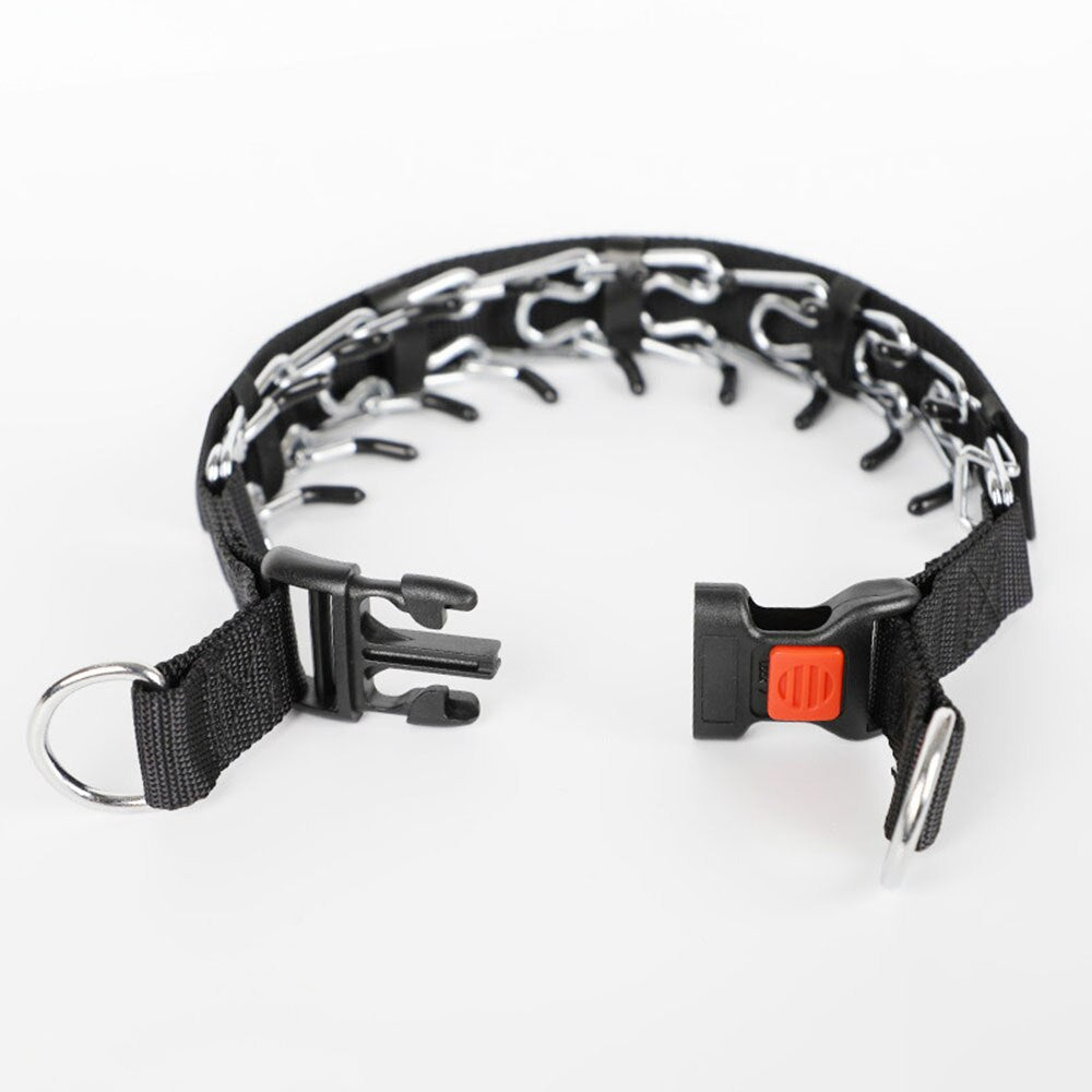 Hundehalsband Pincher Stil C Leder Schwarz