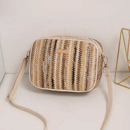 Mehrfarbige Damen-Umhängetasche Modern Elegent Sommerlich