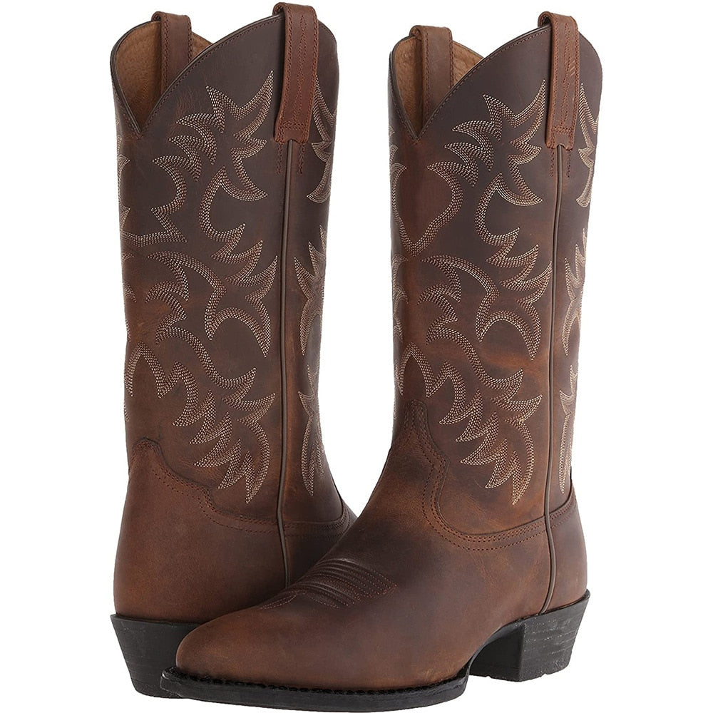 Stiefel Mid-Calf Damen Schuhe Berlin Stil