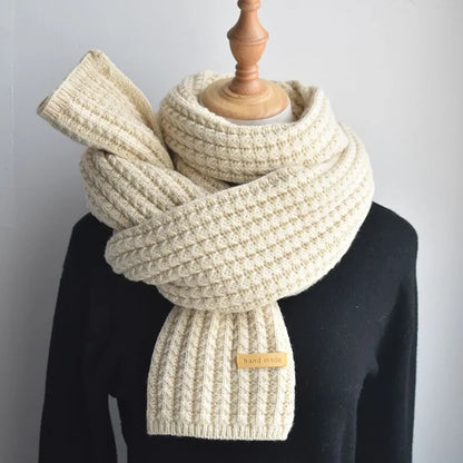 Weicher Strickwollschal Gemütlich Warm