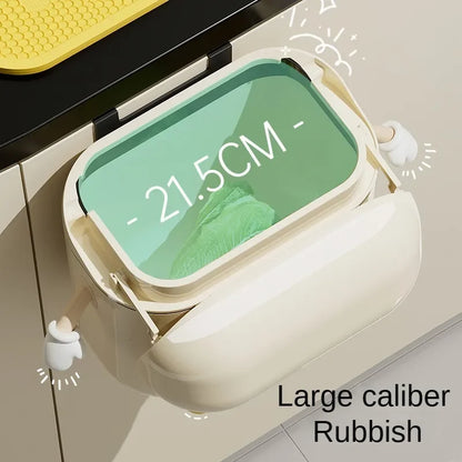 Hängender Mülleimer Edelstahl Modern Glänzend
