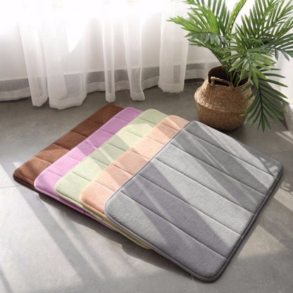 Badezimmermatte Mit Memory Foam Wasserabsorbierend Bequem