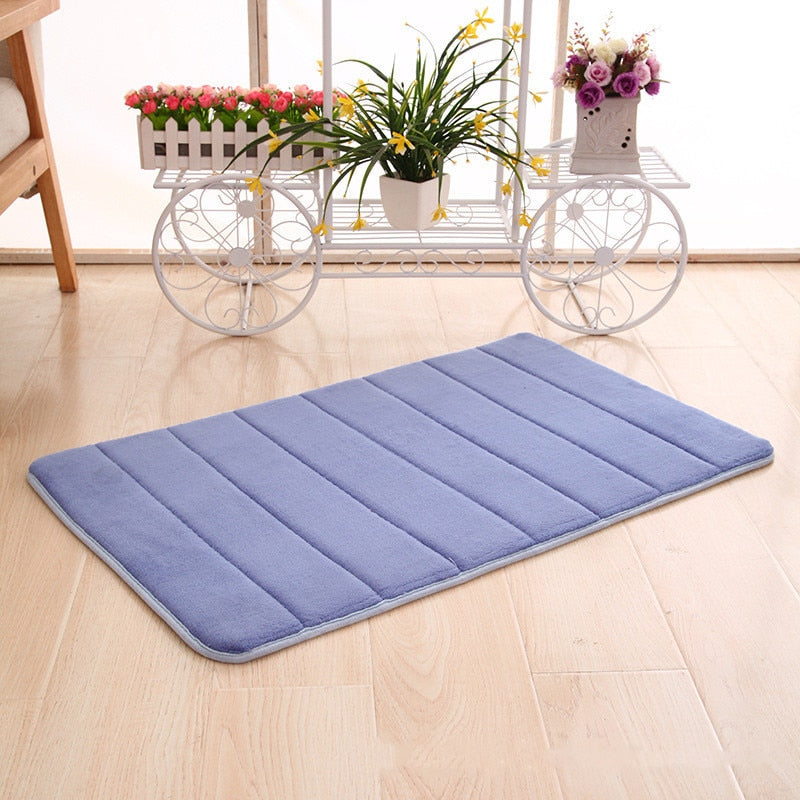 Badezimmermatte Mit Memory Foam Wasserabsorbierend Bequem