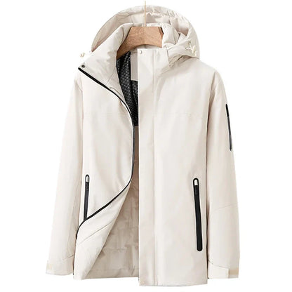 Wasserdichte Winterjacke Damen Fleece Isoliert Warm